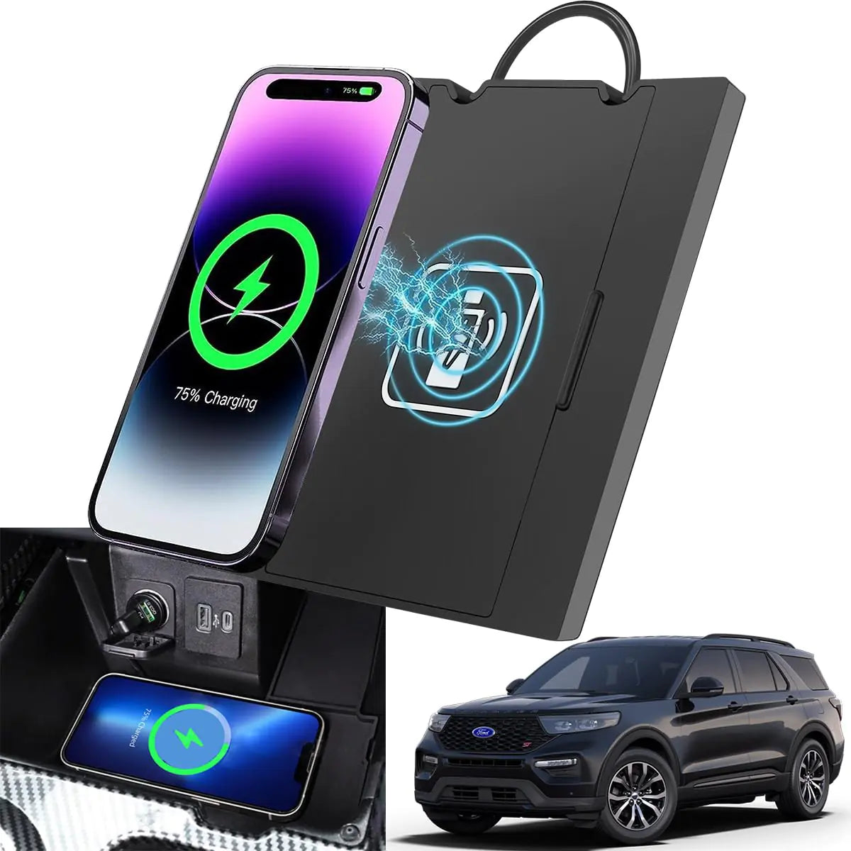 QXZ CAR POWERMAR™ – FAST WIRELESS CHARGING FOR EXPLORER