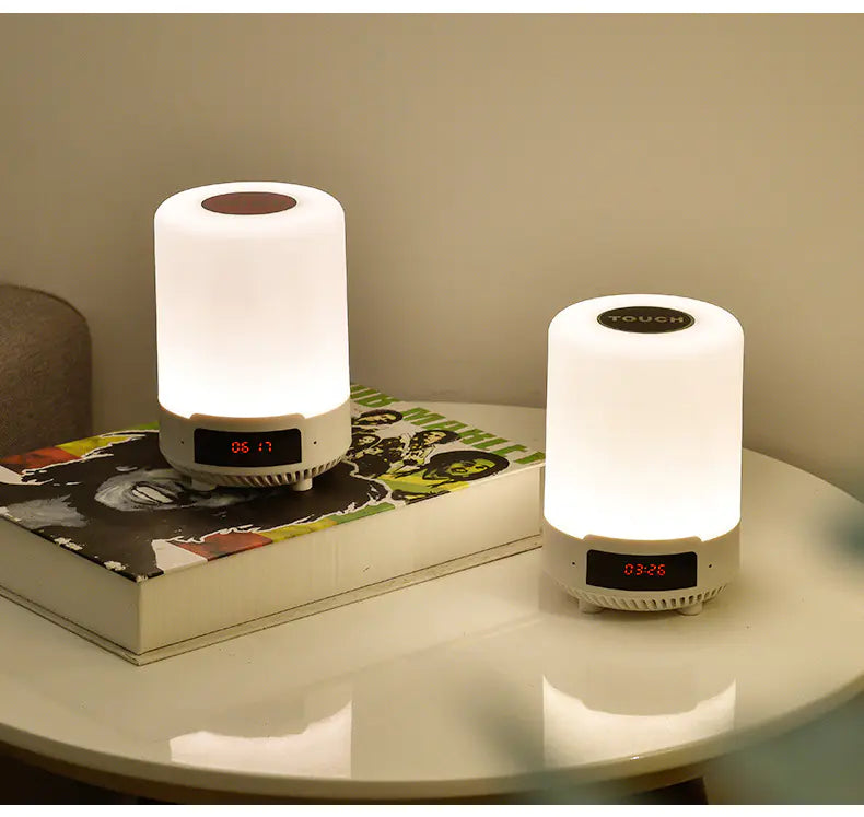 SMART BLUETOOTH SPEAKER WITH AMBIENT LED LIGHT
