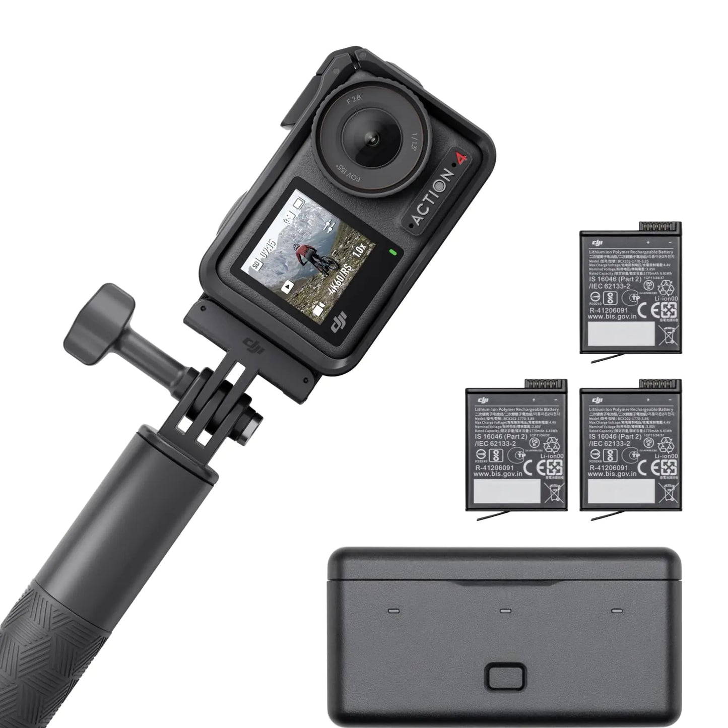 DJI OSMO ACTION 4 ADVENTURE PRO - 4K/120FPS WATERPROOF CAMERA KIT