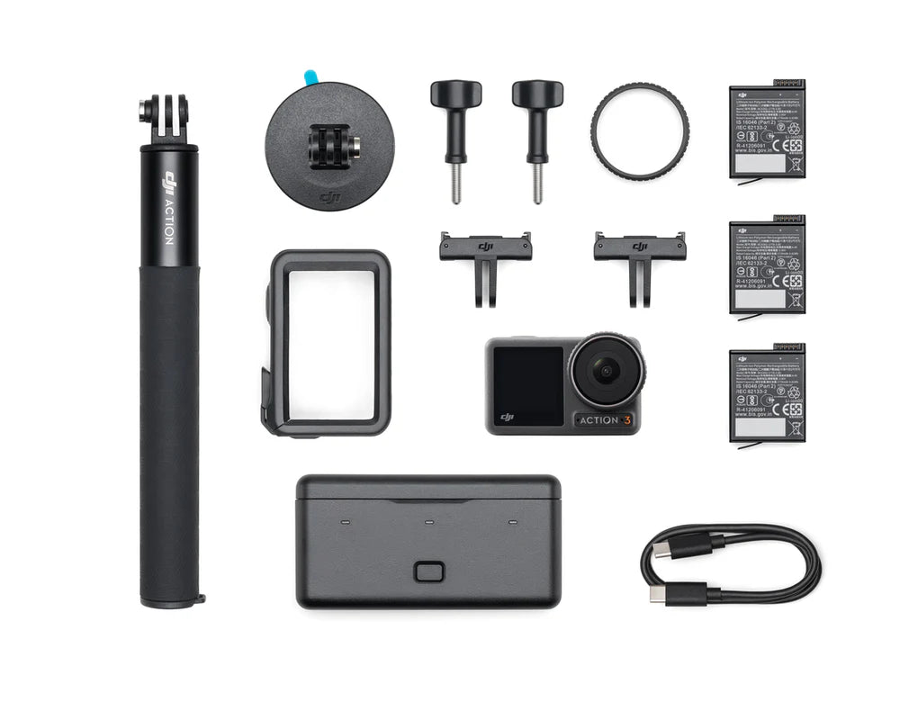 DJI OSMO ACTION 3 ADVENTURE PRO - 4K HDR VLOGGING CAMERA
