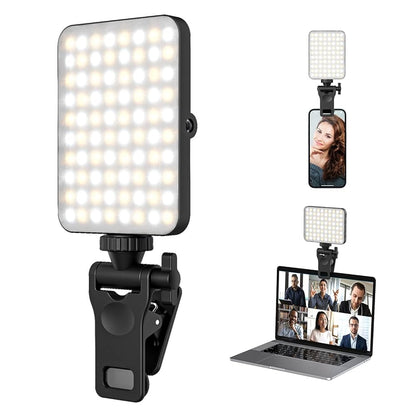 GLOWCLIP PRO - LED RECHARGEABLE SELFIE & PHONE LIGHT