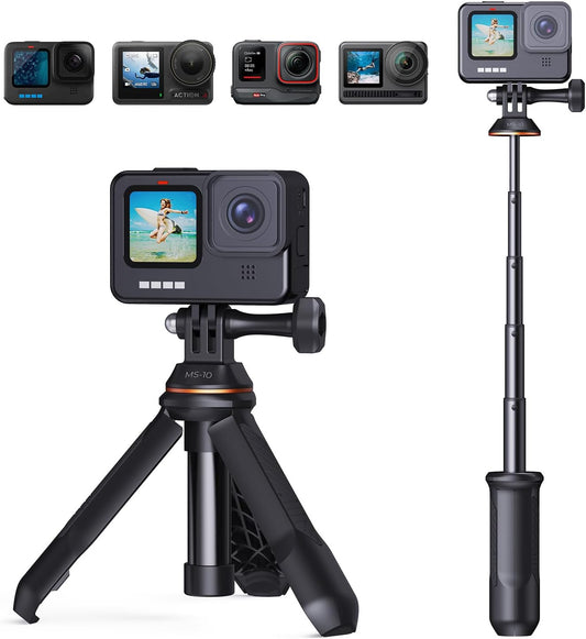 K&F FLEXIPOD - SELFIE STICK & TRIPOD FOR GOPRO & ACTION CAMERAS