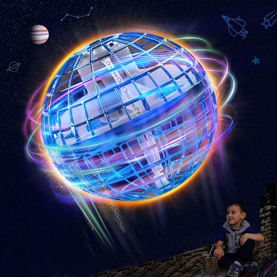 Cosmic Hover Orb – Flying Fidget & Boomerang Toy
