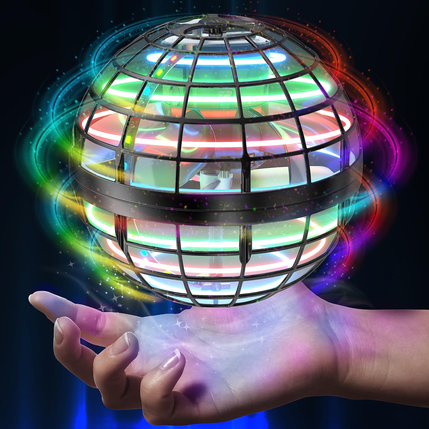 Cosmic Hover Orb – Flying Fidget & Boomerang Toy