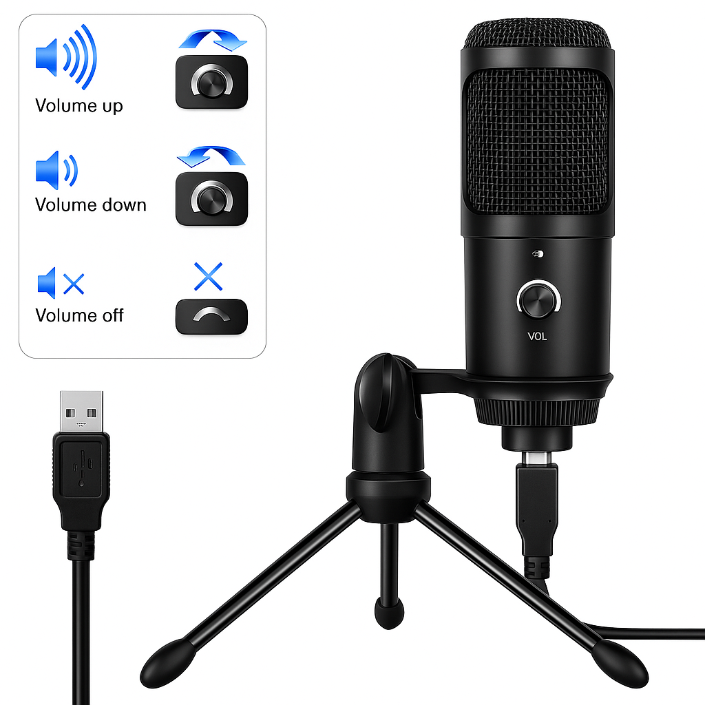 USB PRO MICROPHONE - LAPTOP & PC
