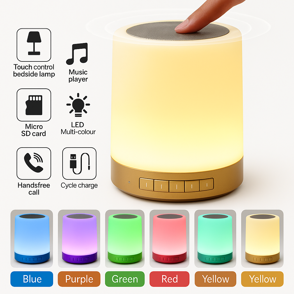AURAWAVE LED BLUETOOTH SPEAKER