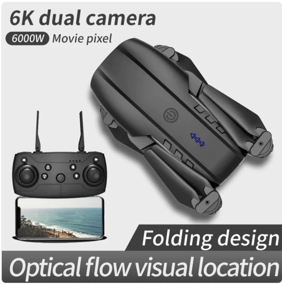 E99 FOLDABLE DRONE WITH 4K CAMERA AND REMOTE CONTROL