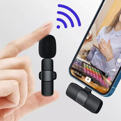 WIRELESS LAVALIER MIC - iPHONE & ANDROID hone