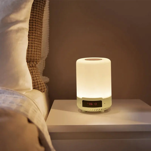 SMART BLUETOOTH SPEAKER WITH AMBIENT LED LIGHT