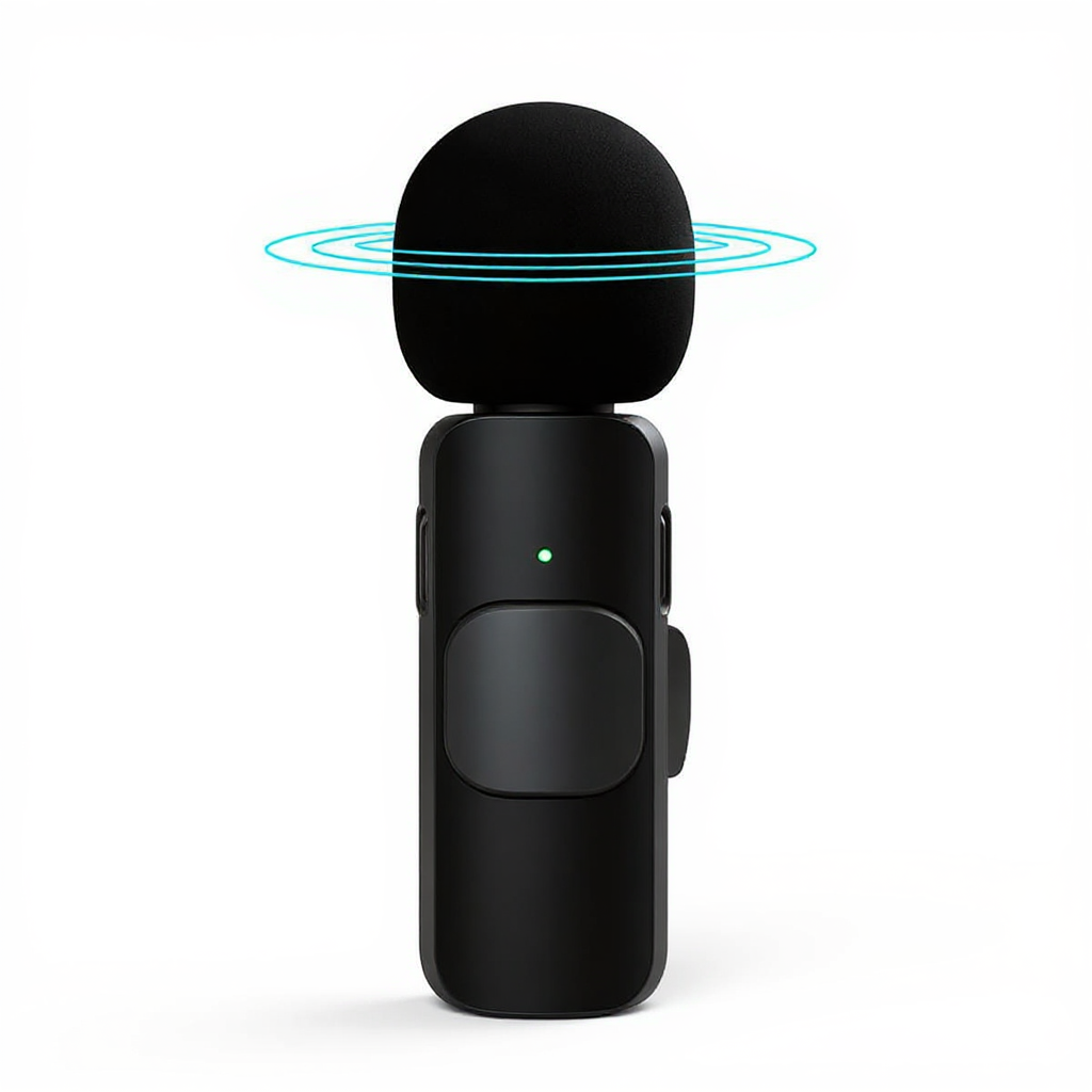 WIRELESS LAVALIER MIC - iPHONE & ANDROID hone