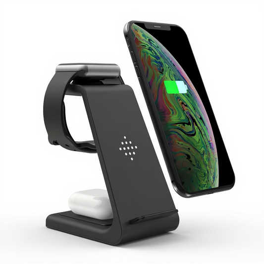 POWERHUB PRO – UNIVERSAL WIRELESS CHARGING STAND FOR APPLE DEVICES