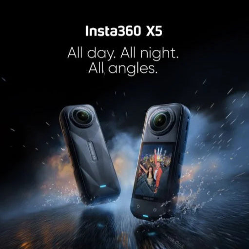 INSTA360 X3 5.7K 360 ACTION CAMERA + GLASS PROTECTOR