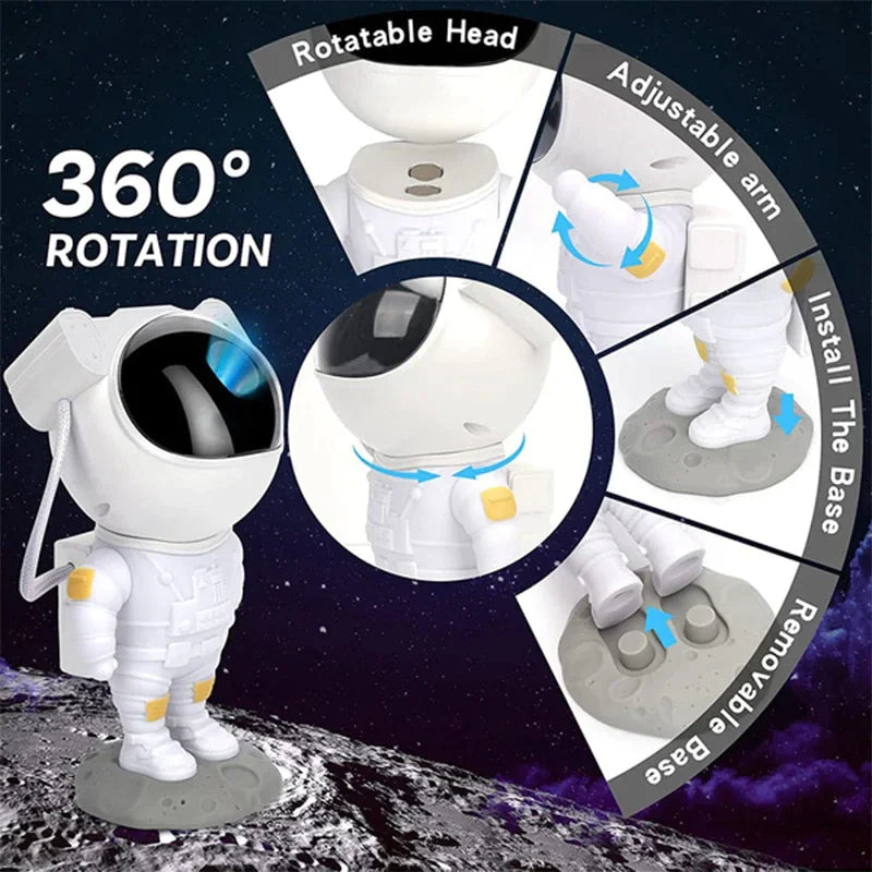 GALAXYDREAM - LED STARRY SKY PROJECTOR WITH REMOTE CONTROL