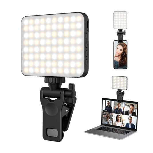 GLOWCLIP PRO - LED RECHARGEABLE SELFIE & PHONE LIGHT