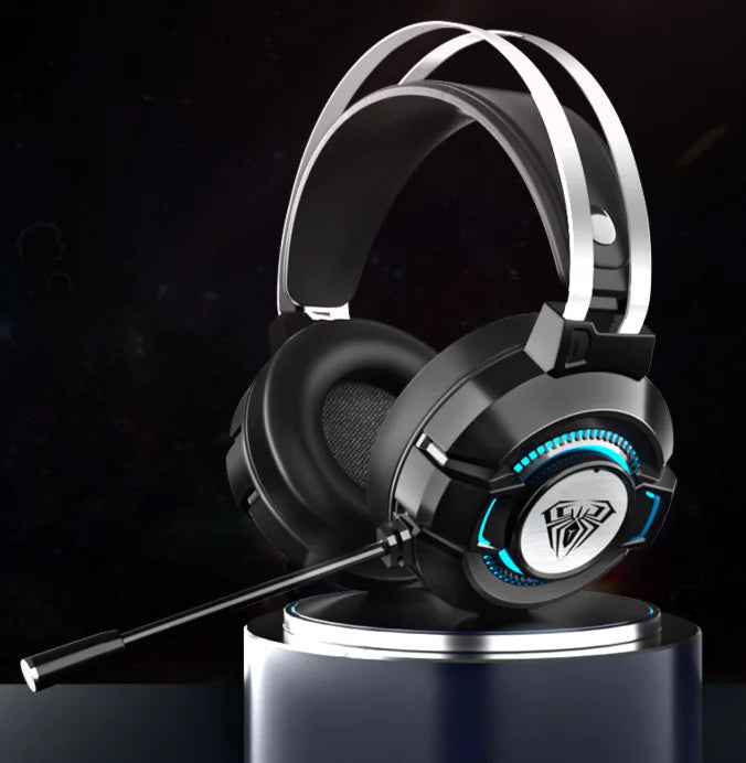 SL-200 Gaming Headset with Heavy Bass Over-Ear Design